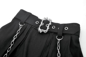 Rebel Gear Punk Chain Skirt KW388