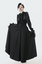 Load image into Gallery viewer, Gothic Nun Pleated Maxi Skirt KW395