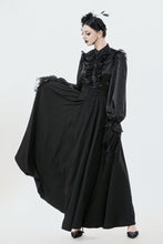 Load image into Gallery viewer, Gothic Nun Pleated Maxi Skirt KW395
