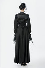 Load image into Gallery viewer, Gothic Nun Pleated Maxi Skirt KW395