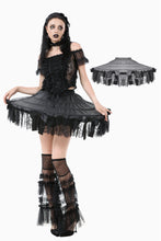 Load image into Gallery viewer, Ballet-Inspired Lace Petticoat with Layered Boning and Bow Details KW399