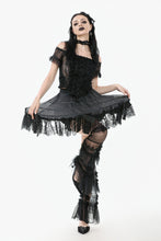 Load image into Gallery viewer, Ballet-Inspired Lace Petticoat with Layered Boning and Bow Details KW399