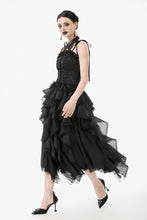 Load image into Gallery viewer, Chic Layered Fluffy Chiffon &amp; Lace Skirt with Adjustable Waist KW404