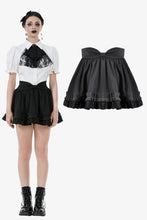 Load image into Gallery viewer, Chic Mini Skirt with Bow Waist and Pleated Hem KW405