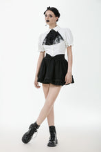 Load image into Gallery viewer, Chic Mini Skirt with Bow Waist and Pleated Hem KW405