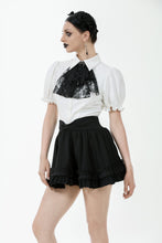 Load image into Gallery viewer, Chic Mini Skirt with Bow Waist and Pleated Hem KW405