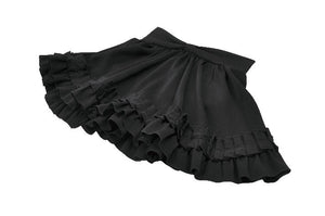 Chic Mini Skirt with Bow Waist and Pleated Hem KW405