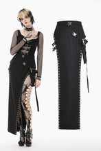Load image into Gallery viewer, Punk High-Slit Midi Skirt KW407