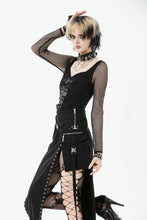 Load image into Gallery viewer, Punk High-Slit Midi Skirt KW407