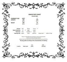 Load image into Gallery viewer, Gothic Court Floral Tassel Maxi Skirt KW410