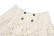 Load image into Gallery viewer, Steampunk Lace High Low Skirt KW415 - Gothlolibeauty