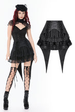 Load image into Gallery viewer, Dark Gothic Swallowtail Skirt KW419 - Gothlolibeauty