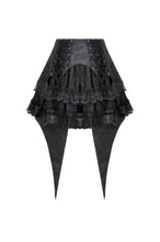 Load image into Gallery viewer, Dark Gothic Swallowtail Skirt KW419 - Gothlolibeauty
