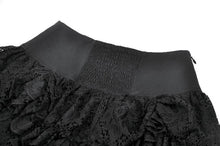 Load image into Gallery viewer, Punk Eyelet Lace Layered Mini Skirt KW420 - Gothlolibeauty