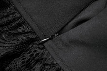 Load image into Gallery viewer, Punk Eyelet Lace Layered Mini Skirt KW420 - Gothlolibeauty