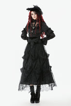 Load image into Gallery viewer, Gothic Corset High-Waist Layered Cake Skirt KW424