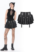 Load image into Gallery viewer, Metal Tactical Punk Skirt KW426 - Gothlolibeauty