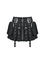 Load image into Gallery viewer, Metal Tactical Punk Skirt KW426 - Gothlolibeauty
