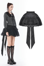 Load image into Gallery viewer, Gothic Lace Bustle Tail Skirt KW428 - Gothlolibeauty
