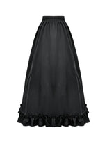 Load image into Gallery viewer, Gothic Crimson-Shadow Lace Court Maxi Skirt KW429RD - Gothlolibeauty