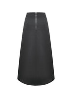 Load image into Gallery viewer, Punk Layered Pocket Cutout Belted Long Skirt KW430 - Gothlolibeauty