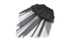Load image into Gallery viewer, Gothic Tailed Sheer Mesh Petticoat Skirt KW431 - Gothlolibeauty