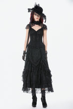 Load image into Gallery viewer, Vintage Gothic Lace Layered Maxi Skirt KW432 - Gothlolibeauty