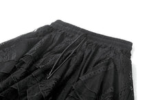 Load image into Gallery viewer, Gothic Shadow Mist Layered Mesh Long Skirt KW440