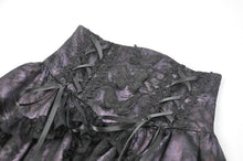 Load image into Gallery viewer, Dark Butterfly-Wing Gradient Gothic Lolita Dovetail Skirt KW442