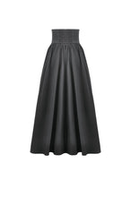 Load image into Gallery viewer, Gothic High-Waist Maxi Skirt with Hollow Embroidery and Metallic Fasteners KW452