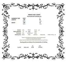 Load image into Gallery viewer, Gothic Velvet Skirt with  Tiered Lace Mesh and Ruffled Cake Silhouette KW453