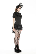 Load image into Gallery viewer, Black detachable fishtail lace puffy bottoms PW129