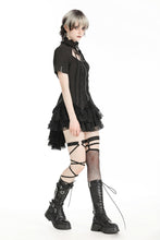 Load image into Gallery viewer, Black detachable fishtail lace puffy bottoms PW129