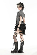 Load image into Gallery viewer, Black detachable fishtail lace puffy bottoms PW129
