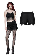 Load image into Gallery viewer, Black Gothic Base Shorts PW131