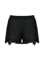 Load image into Gallery viewer, Black Gothic Base Shorts PW131