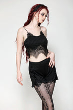 Load image into Gallery viewer, Black Gothic Base Shorts PW131