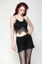 Load image into Gallery viewer, Black Gothic Base Shorts PW131