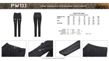 Load image into Gallery viewer, Punk versatile distressed long pants PW133
