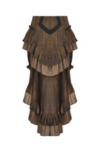 Load image into Gallery viewer, Steampunk Tailcoat Bloomers with Anchor Buttons and Ruffled Trim PW137BN