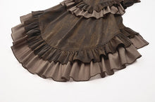 Load image into Gallery viewer, Steampunk Tailcoat Bloomers with Anchor Buttons and Ruffled Trim PW137BN