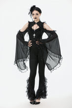 Load image into Gallery viewer, Gothic Multi-Layer Lace Flared Leggings PW139