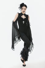 Load image into Gallery viewer, Gothic Multi-Layer Lace Flared Leggings PW139