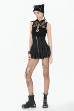 Load image into Gallery viewer, Corseted Punk Balloon Shorts PW145 - Gothlolibeauty