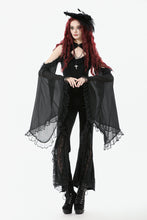 Load image into Gallery viewer, Gothic Appliqué Velvet Flared Pants PW146