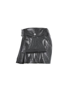 Load image into Gallery viewer, Low-Waist Tactical Punk Skirt-Pants with Asymmetric Pleated Belt PW148 - Gothlolibeauty
