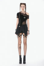 Load image into Gallery viewer, Punk Mesh Layered Skort Shorts PW149 - Gothlolibeauty