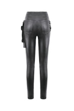 Load image into Gallery viewer, Punk Asymmetric Stud Detail Pants PW151 - Gothlolibeauty