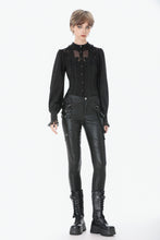 Load image into Gallery viewer, Punk Asymmetric Stud Detail Pants PW151 - Gothlolibeauty