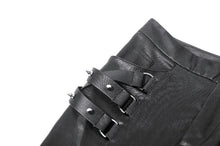 Load image into Gallery viewer, Punk Asymmetric Stud Detail Pants PW151 - Gothlolibeauty